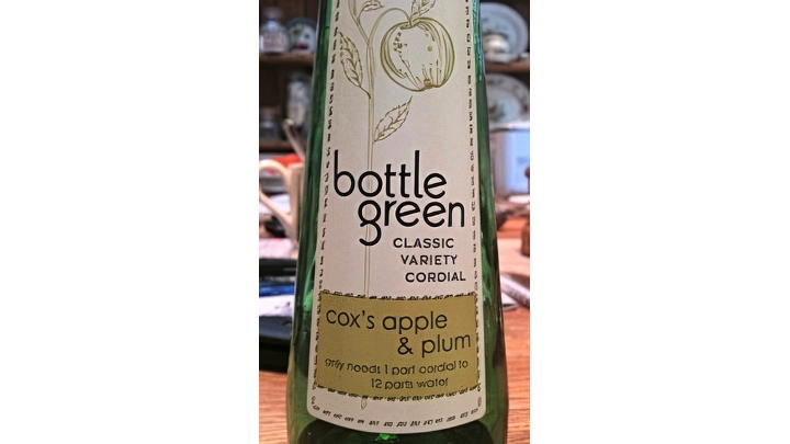 Image of Bottle Green cordial mentioned in the article linked